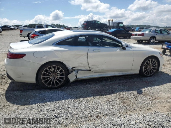 2017 Mercedes-Benz S 550 z VIN WDDXJ8FB5HA028276, wystawiony jako Copart lot #62371055 z przebiegiem 119 452 mil mil oraz Szkoda całkowita • Salvage title. Historia ofert i sprzedaży dostępna na DreamBid. Obrazek 3.