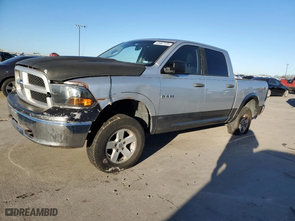 2010 Dodge Ram 1500 SLT with VIN 1D7RB1CP4AS117138, listed as a Copart auction lot 43467125 with 279,903 mi miles and Clean Title. Bid and sale history available at carsss.com. Image 1.