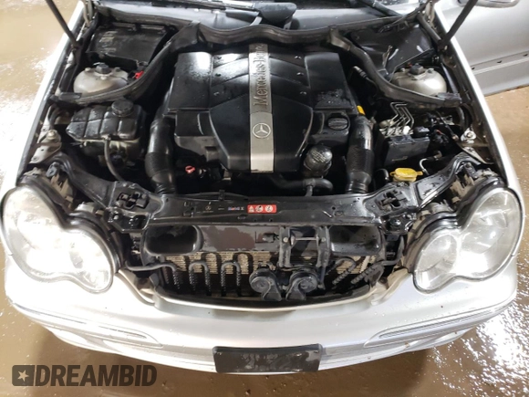2005 Mercedes-Benz C 320 с VIN WDBRF84J45F591847, выставлен на аукционе Copart как лот 47051965 с пробегом 169 885 миль миль и Списание • Salvage title. История ставок и продаж доступна на DreamBid. Изображение 11.