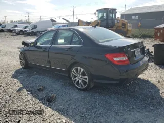 2013 Mercedes-Benz C 350 with VIN WDDGF8JB7DA839208, listed as a Copart auction lot 62514495 with 143,844 mi miles and Salvage title. Bid and sale history available at DreamBid. Image 2.