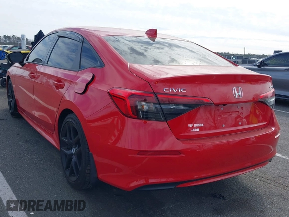 2024 Honda Civic Sport z VIN 2HGFE2F58RH528888, wystawiony jako IAAI lot #41650644 z przebiegiem 4 459 mil mil oraz . Historia ofert i sprzedaży dostępna na DreamBid. Obrazek 3.
