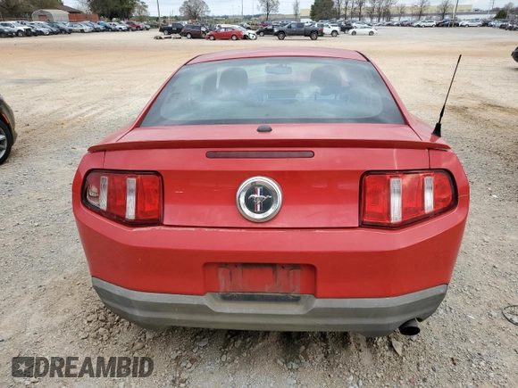 2010 Ford Mustang V6 with VIN 1ZVBP8AN3A5144656, listed as a Copart auction lot 49659225 with 217,327 mi miles and Salvage Title. Bid and sale history available at DreamBid. Image 6.
