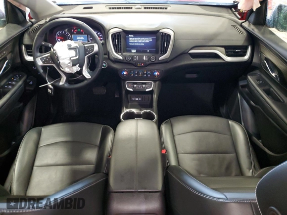 2024 GMC Terrain SLT with VIN 3GKALVEG8RL256700, listed as a Copart auction lot 58557105 with 11,982 mi miles and Salvage title. Bid and sale history available at DreamBid. Image 8.