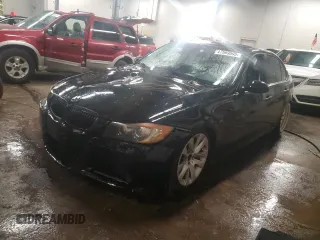 2006 BMW 3 Series 330i with VIN WBAVB33536AZ87427, listed as a Copart auction lot 47569595 with 157,869 mi miles and Salvage Title. Bid and sale history available at carsss.com. Image 1.