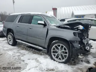 2020 Chevrolet Suburban Premier with VIN 1GNSKJKC4LR169509, listed as a Copart auction lot 44224065 with 118,779 mi miles and Salvage Title. Bid and sale history available at carsss.com. Image 4.