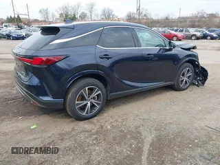 2025 Lexus RX 350 with VIN 2T2BAMCAXSC093390, listed as a IAAI auction lot 41843237 with 3,056 mi miles and . Bid and sale history available at DreamBid. Image 4.
