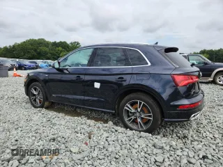 2020 Audi Q5 Premium with VIN WA1G2AFY8L2049753, listed as a Copart auction lot 64351565 with Not provided miles and Salvage title. Bid and sale history available at DreamBid. Image 2.
