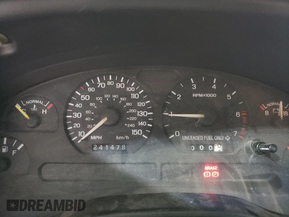 1994 Ford Mustang GT z VIN 1FALP42T5RF144134, wystawiony jako Copart lot #54272735 z przebiegiem 241 478 mil mil oraz Szkoda całkowita • Salvage title. Historia ofert i sprzedaży dostępna na DreamBid. Obrazek 9.