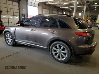2008 Infiniti FX with VIN JNRAS08W28X210206, listed as a Copart auction lot 55919345 with 186,927 mi miles and Salvage title. Bid and sale history available at DreamBid. Image 2.