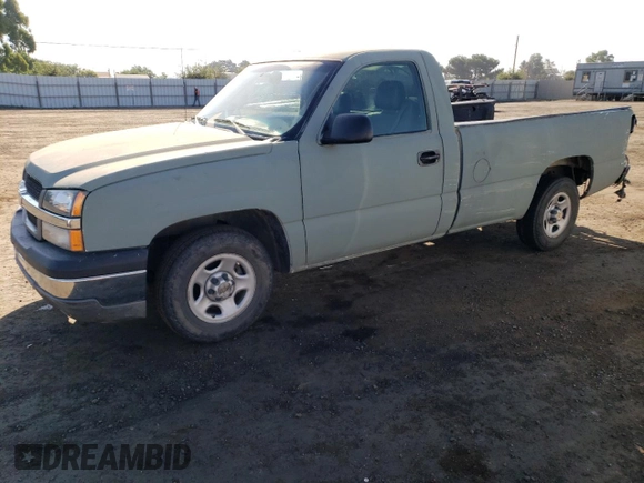 2003 Chevrolet Silverado 1500 with VIN 1GCEC14V83Z242799, listed as a Copart auction lot 59250443 with 244,062 mi miles and Salvage Title. Bid and sale history available at carsss.com. Image 1.