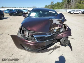2011 Kia Optima EX with VIN KNAGN4A79B5085880, listed as a Copart auction lot 47295125 with 0 mi miles and Salvage Title. Bid and sale history available at carsss.com. Image 5.