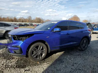 2020 Acura RDX w/A-Spec Pkg with VIN 5J8TC2H6XLL031754, listed as a Copart auction lot 78945274 with 75,592 mi miles and Salvage Title. Bid and sale history available at carsss.com. Image 1.