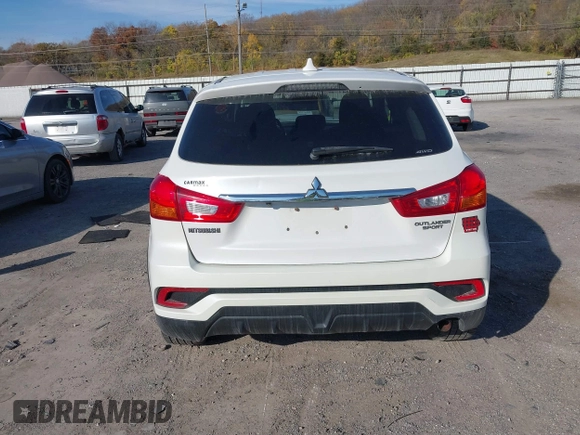 2018 Mitsubishi Outlander Sport ES 2.0 with VIN JA4AR3AU1JZ018060, listed as a IAAI auction lot 40712329 with 118,852 mi miles. Bid and sale history available at carsss.com. Image 16.