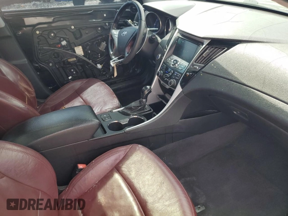 2012 Hyundai Sonata 2.4L Limited PZEV with VIN 5NPEC4AC7CH485242, listed as a Copart auction lot 49987005 with 183,182 mi miles and Salvage Title. Bid and sale history available at carsss.com. Image 7.