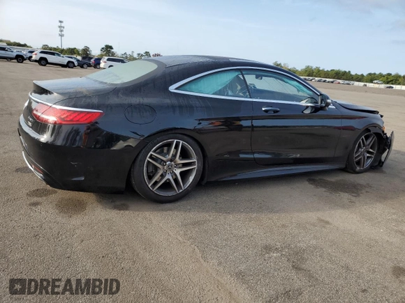 2018 Mercedes-Benz S-Class S 560 with VIN WDDXJ8GB7JA033242, listed as a Copart auction lot 71225604 with 39,259 mi miles and Salvage Title. Bid and sale history available at carsss.com. Image 3.