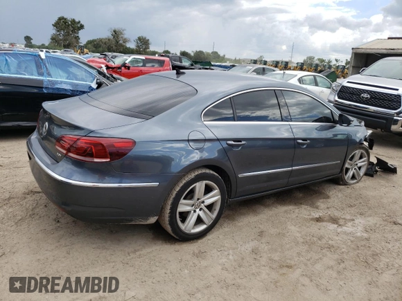 2015 Volkswagen CC R-Line with VIN WVWBP7AN8FE829241, listed as a Copart auction lot 68142113 with 63,115 mi miles. Bid and sale history available at carsss.com. Image 3.