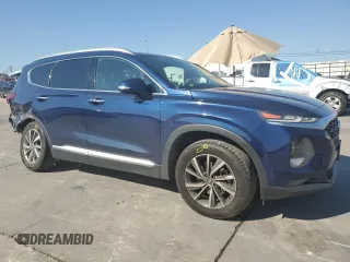 2019 Hyundai Santa Fe Limited with VIN 5NMS53AD9KH045955, listed as a Copart auction lot 71452314 with 62,553 mi miles and Clean Title. Bid and sale history available at carsss.com. Image 4.