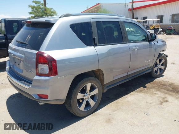 2017 Jeep Compass High Altitude with VIN 1C4NJDEB9HD111929, listed as a IAAI auction lot 42597303 with Not provided miles and . Bid and sale history available at DreamBid. Image 4.