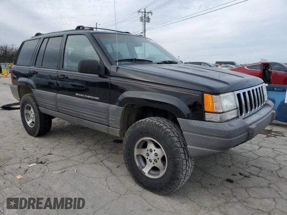 1997 Jeep Grand Cherokee TSi with VIN 1J4FX58S3VC689718, listed as a Copart auction lot 41774185 with 0 mi miles and Clean Title. Bid and sale history available at carsss.com. Image 4.