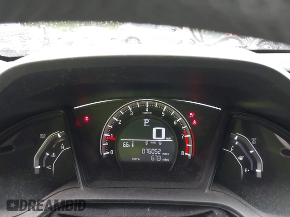 2016 Honda Civic Sedan LX with VIN 19XFC2F58GE009207, listed as a IAAI auction lot 42035280 with 76,052 mi miles. Bid and sale history available at carsss.com. Image 15.