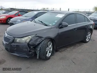 2014 Chevrolet Cruze 2LT with VIN 1G1PE5SB1E7410468, listed as a IAAI auction lot 41802658 with 154,314 mi miles. Bid and sale history available at carsss.com. Image 2.