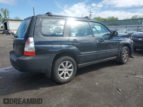 2007 Subaru Forester X with VIN JF1SG65627H725217, listed as a Copart auction lot 55703225 with Not provided miles and Salvage title. Bid and sale history available at DreamBid. Image 3.