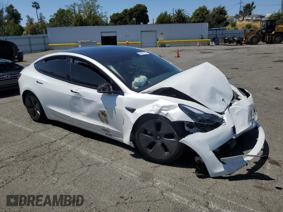 2023 Tesla Model 3 с VIN 5YJ3E1EA3PF575985, выставлен на аукционе Copart как лот 56001075 с пробегом 54 640 миль миль и Списание • Salvage title. История ставок и продаж доступна на DreamBid. Изображение 4.