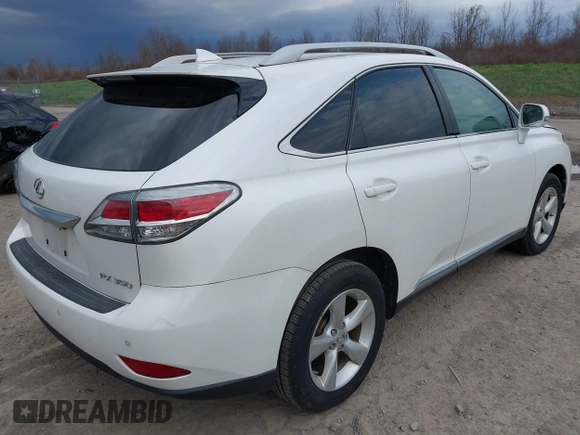 2015 Lexus RX 350 with VIN 2T2BK1BA2FC294722, listed as a IAAI auction lot 42019871 with 76,335 mi miles and . Bid and sale history available at DreamBid. Image 4.