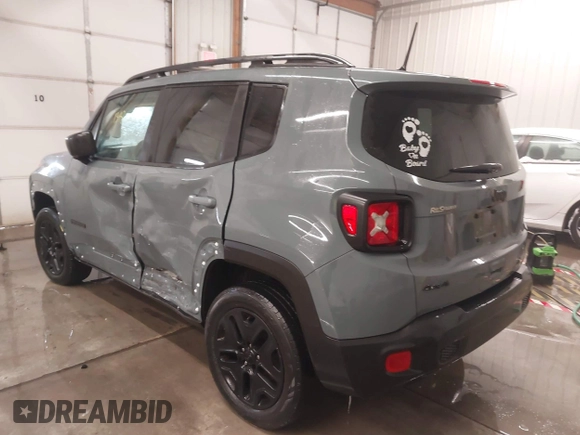 2018 Jeep Renegade Sport with VIN ZACCJBAB7JPH26262, listed as a IAAI auction lot 41594450 with 83,822 mi miles. Bid and sale history available at carsss.com. Image 3.