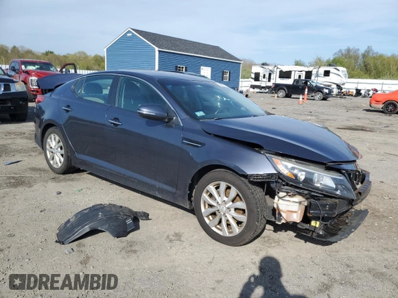 2015 Kia Optima EX with VIN 5XXGN4A76FG403930, listed as a Copart auction lot 53865035 with 154,579 mi miles and Clean Title. Bid and sale history available at DreamBid. Image 4.