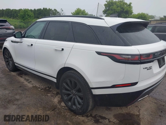 2018 Land Rover Range Rover Velar R-Dynamic SE with VIN SALYL2RV3JA762201, listed as a IAAI auction lot 42592429 with 58,696 mi miles and . Bid and sale history available at DreamBid. Image 3.