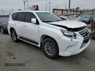 2017 Lexus GX 460 with VIN JTJJM7FX2H5173021, listed as a Copart auction lot 61395515 with 60,601 mi miles and Salvage title. Bid and sale history available at DreamBid. Image 4.