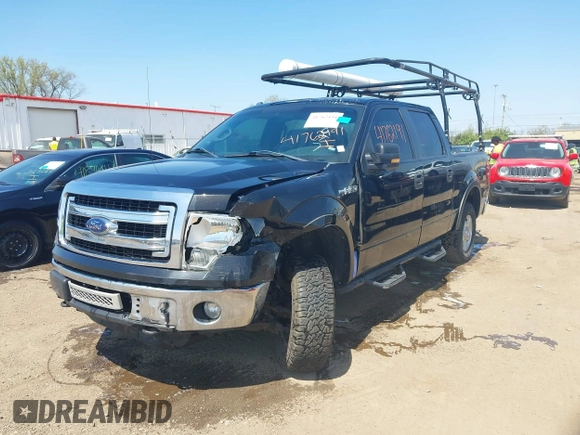 2014 Ford F-150 XL with VIN 1FTFW1EF0EFC98677, listed as a IAAI auction lot 41762191 with 212,626 mi miles. Bid and sale history available at carsss.com. Image 6.