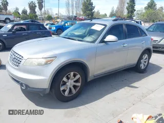 2004 Infiniti FX with VIN JNRAS08U24X108140, listed as a IAAI auction lot 42015238 with 207,664 mi miles and . Bid and sale history available at DreamBid. Image 2.
