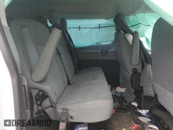2015 Ford Transit XL with VIN 1FBZX2ZM5FKA58949, listed as a Copart auction lot 53316725 with 141,226 mi miles and Salvage title. Bid and sale history available at DreamBid. Image 12.