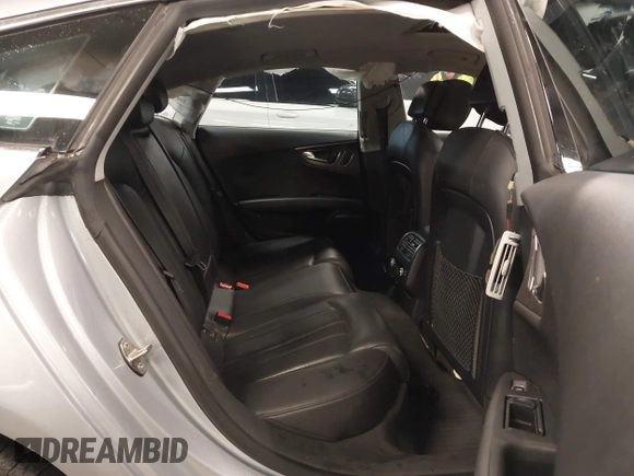 2018 Audi A7 Prestige with VIN WAU23AFC4JN034435, listed as a IAAI auction lot 41193774 with 61,833 mi miles. Bid and sale history available at carsss.com. Image 8.