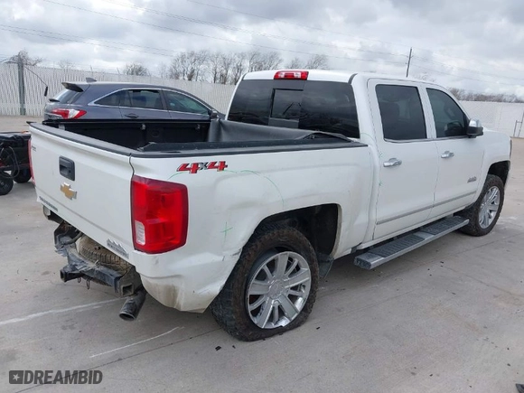 2018 Chevrolet Silverado 1500 High Country with VIN 3GCUKTEC0JG211759, listed as a IAAI auction lot 41687758 with 1 mi miles. Bid and sale history available at carsss.com. Image 4.