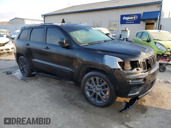 2018 Jeep Grand Cherokee High Altitude z VIN 1C4RJFCTXJC506478, wystawiony jako Copart lot #87332164 z przebiegiem 117 741 mil mil oraz Szkoda całkowita • Salvage title. Historia ofert i sprzedaży dostępna na DreamBid. Obrazek 4.
