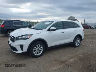 2019 Kia Sorento LX with VIN 5XYPG4A52KG489140, listed as a IAAI auction lot 41899973 with 131,257 mi miles and . Bid and sale history available at DreamBid. Image 17.