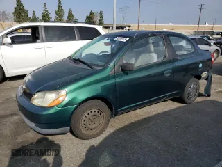 2001 Toyota ECHO with VIN JTDAT123010117491, listed as a Copart auction lot 54008555 with 258,045 mi miles and Salvage Title. Bid and sale history available at DreamBid. Image 1.