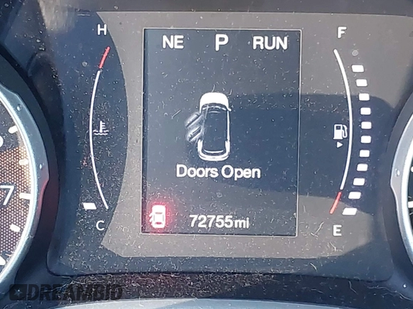 2019 Jeep Compass Latitude with VIN 3C4NJCBB6KT802481, listed as a IAAI auction lot 41315161 with 72,755 mi miles and . Bid and sale history available at carsss.com. Image 7.