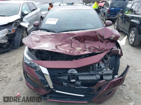 2022 Nissan Sentra SV with VIN 3N1AB8CV3NY310065, listed as a IAAI auction lot 41527662 with 91,207 mi miles and . Bid and sale history available at DreamBid. Image 12.
