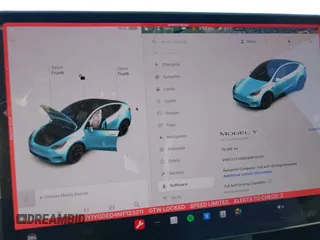 2021 Tesla Model Y Standard Range z VIN 5YJYGDED4MF123311, wystawiony jako IAAI lot #41200519 z przebiegiem 70 190 mil mil oraz . Historia ofert i sprzedaży dostępna na DreamBid. Obrazek 7.