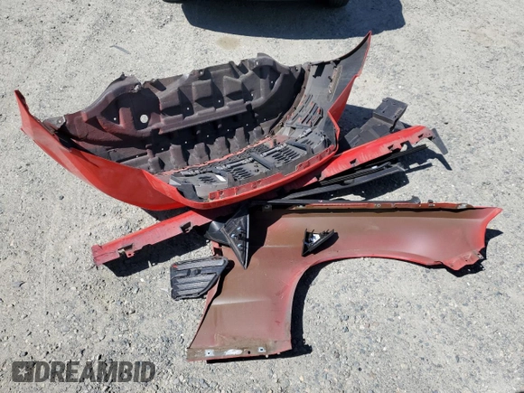 2013 Ford Mustang V6 with VIN 1ZVBP8EM2D5203895, listed as a Copart auction lot 55858695 with 110,219 mi miles and Salvage title. Bid and sale history available at DreamBid. Image 12.
