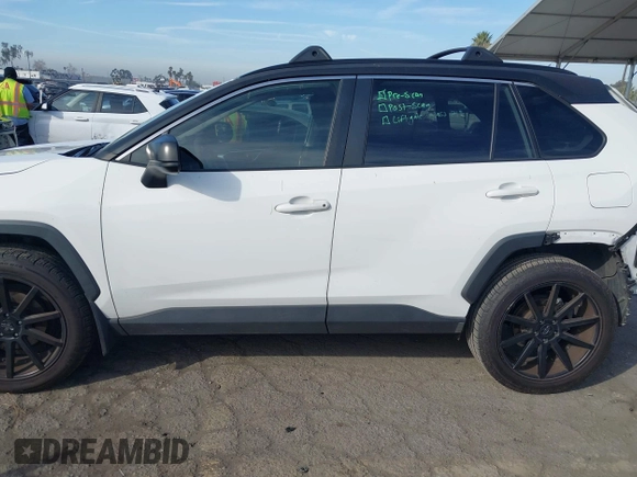 2020 Toyota RAV4 LE with VIN JTMH1RFV1LD048496, listed as a IAAI auction lot 41478595 with 66,610 mi miles. Bid and sale history available at carsss.com. Image 15.