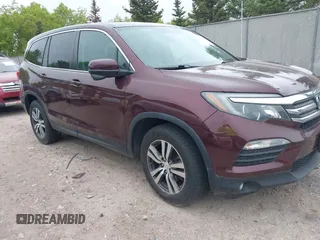 2017 Honda Pilot EX-L z VIN 5FNYF6H50HB085567, wystawiony jako IAAI lot #42267051 z przebiegiem 100 831 mil mil oraz . Historia ofert i sprzedaży dostępna na DreamBid. Obrazek 1.