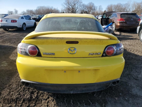 2004 Mazda RX-8 z VIN JM1FE173140109977, wystawiony jako Copart lot #48689145 z przebiegiem 96 086 mil mil oraz Czysty tytuł • Clean title. Historia ofert i sprzedaży dostępna na DreamBid. Obrazek 6.