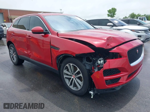 2020 Jaguar F-Pace 25t Premium with VIN SADCJ2FX8LA632113, listed as a IAAI auction lot 42201246 with 57,043 mi miles and . Bid and sale history available at DreamBid. Image 6.