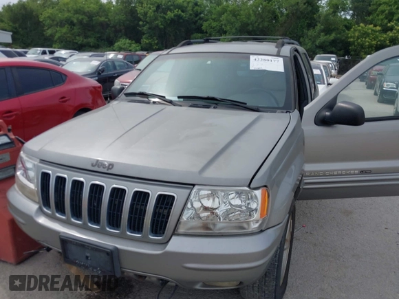 2001 Jeep Grand Cherokee Limited with VIN 1J4GW58N21C655426, listed as a IAAI auction lot 42280177 with 110,207 mi miles and . Bid and sale history available at DreamBid. Image 6.