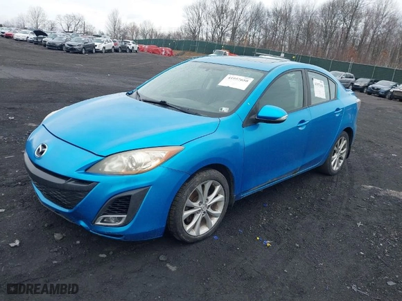 2010 Mazda Mazda3 s Sport with VIN JM1BL1S64A1168453, listed as a IAAI auction lot 41957650 with 135,619 mi miles. Bid and sale history available at carsss.com. Image 2.